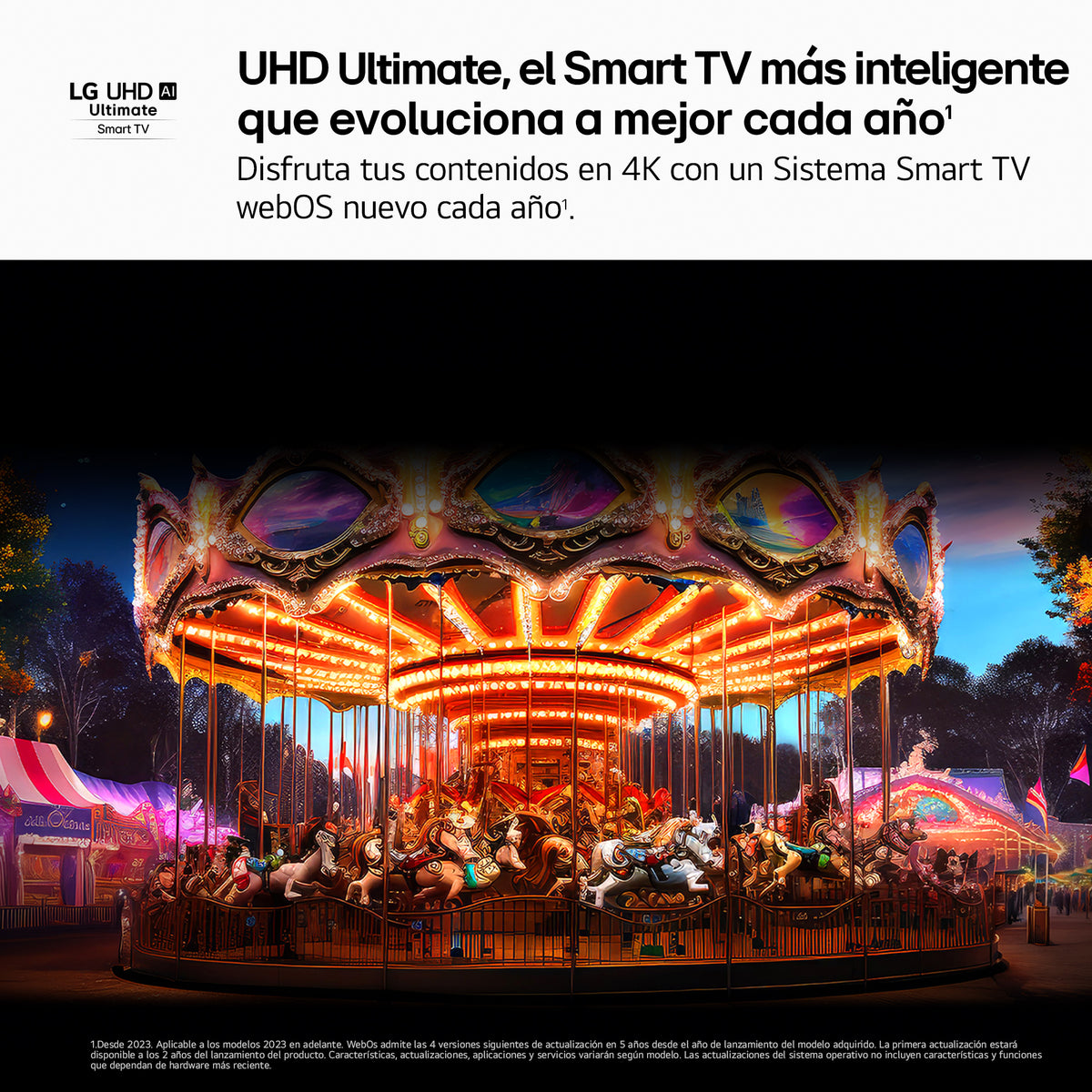TV LG 43" 43UA75006LA UHD ALFA7 WEBOS25 HDR10/HLG