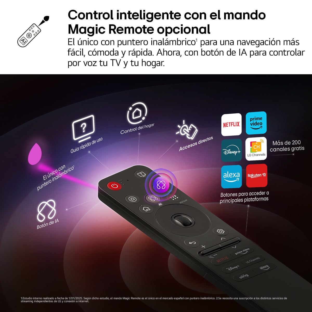 TV LG 43" 43UA75006LA UHD ALFA7 WEBOS25 HDR10/HLG