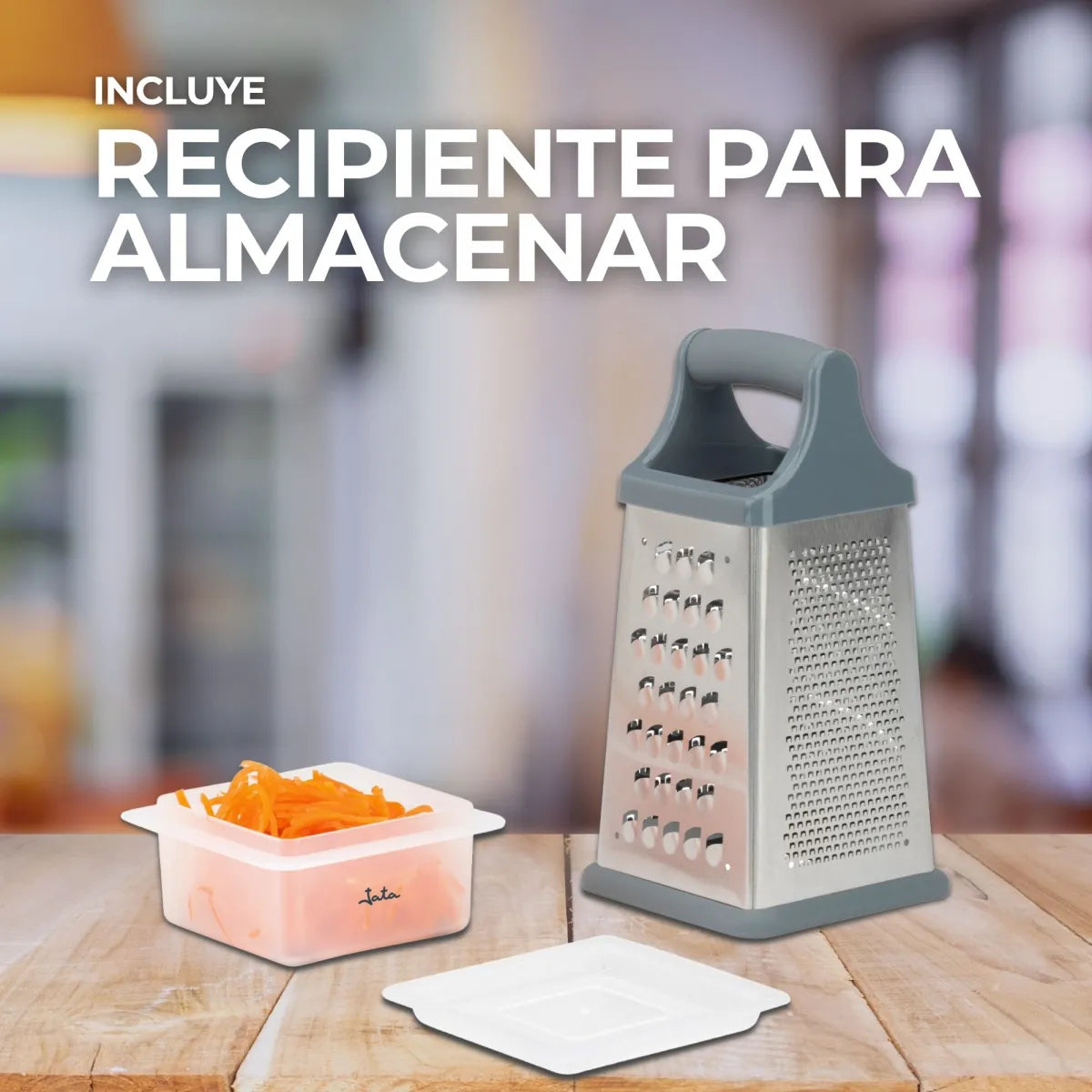 RALLADOR JATA HRAL3248 MANUAL 4 LADOS RECIPIENTE