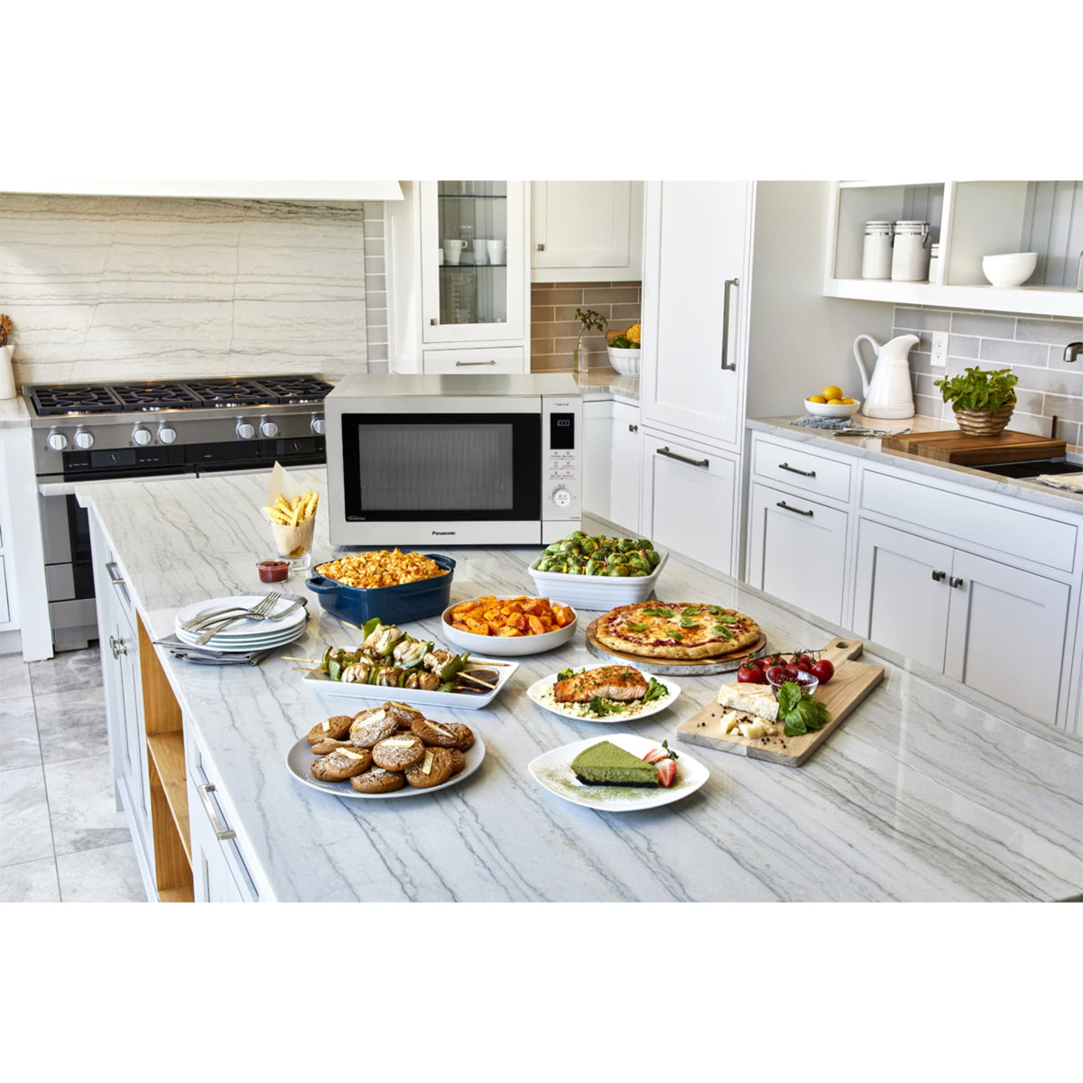 MICR. PANASONIC NNCD88QSEPG 34L GR INV AI AIRFRYER
