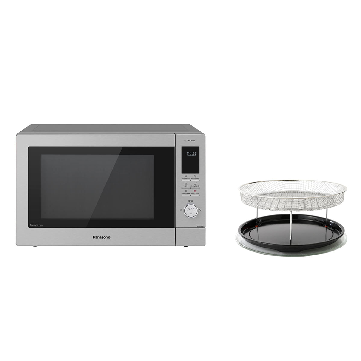 MICR. PANASONIC NNCD88QSEPG 34L GR INV AI AIRFRYER