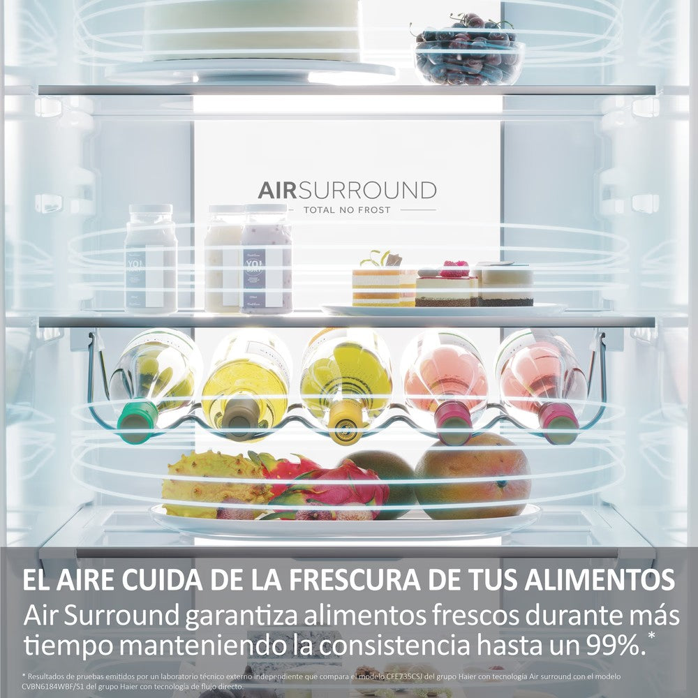 Frigorífico combi Haier HDPW7620AANPK, imagen complementaria 8