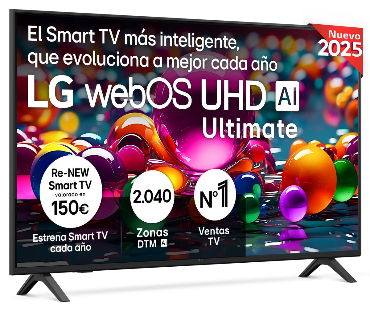 TV LG 50" 50UA75006LA UHD ALFA7 WEBOS25 HDR10/HLG