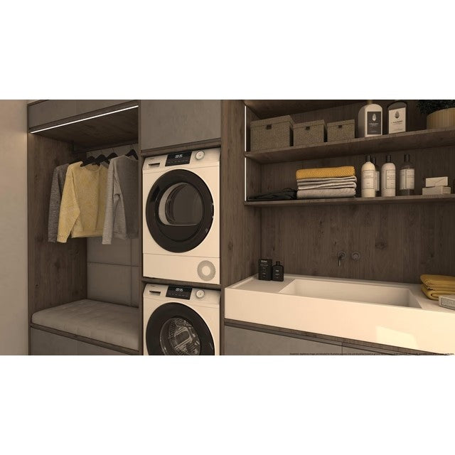 SECADORA HAIER HD80E929ES 8K BC BCO 31102942 (A++)