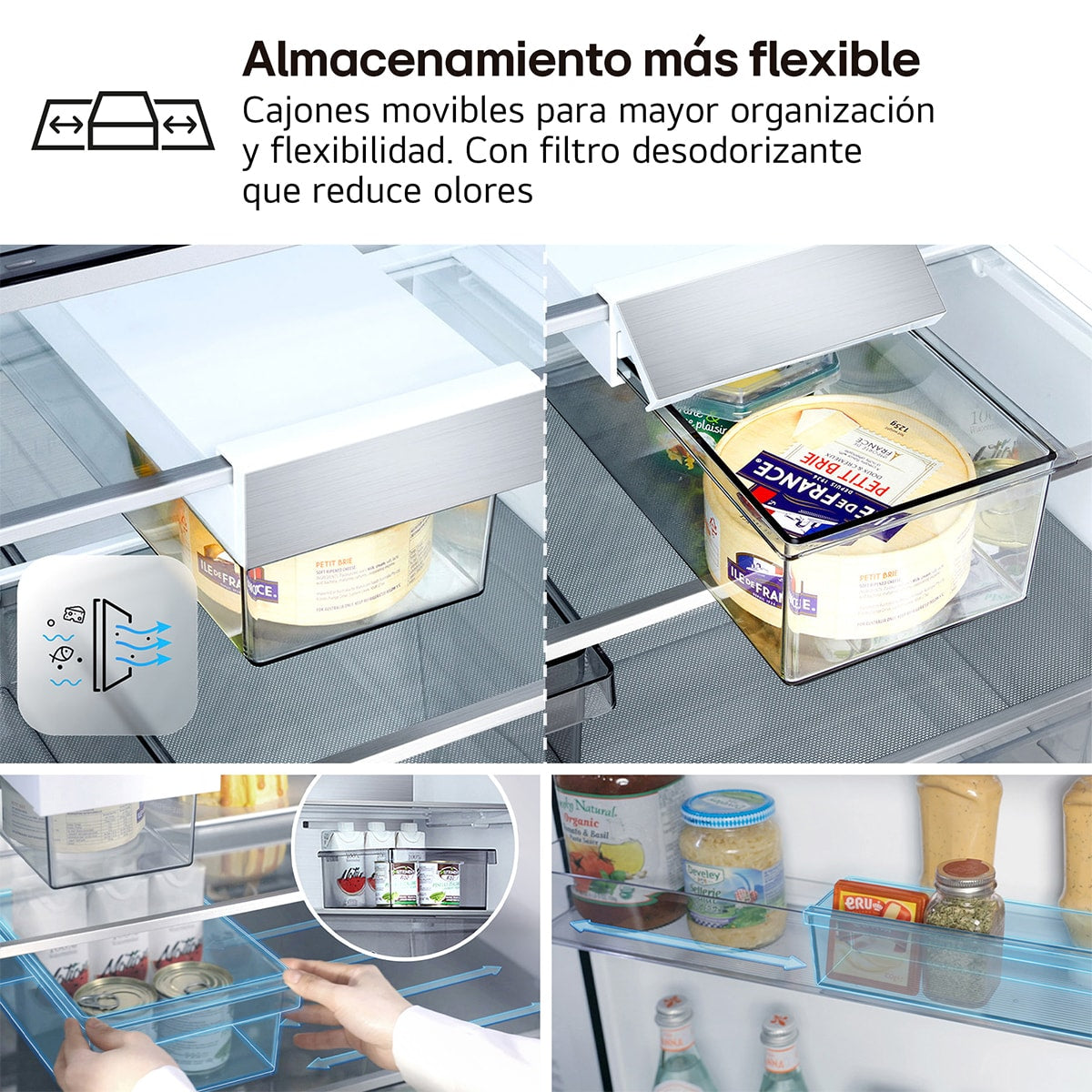 Frigorífico combi LG GBBW726CMB, imagen complementaria 14