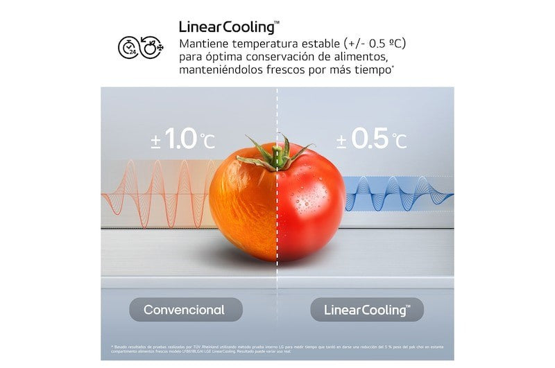 Frigorífico combi LG GBBS726CPY, imagen complementaria 9