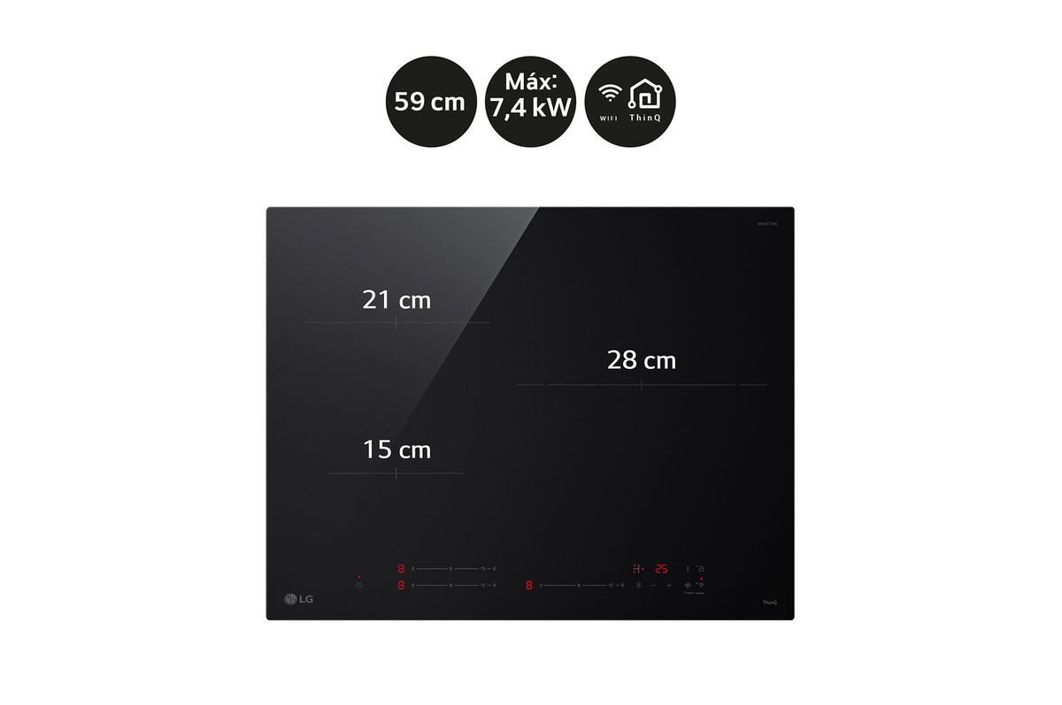 ENCIM. LG CI5Z2420BN 3F INDUCCIÓN SERIE 500