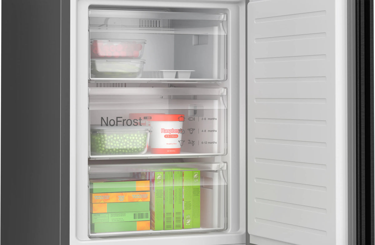 Frigorífico combi Bosch KGN392XCF, imagen complementaria 3