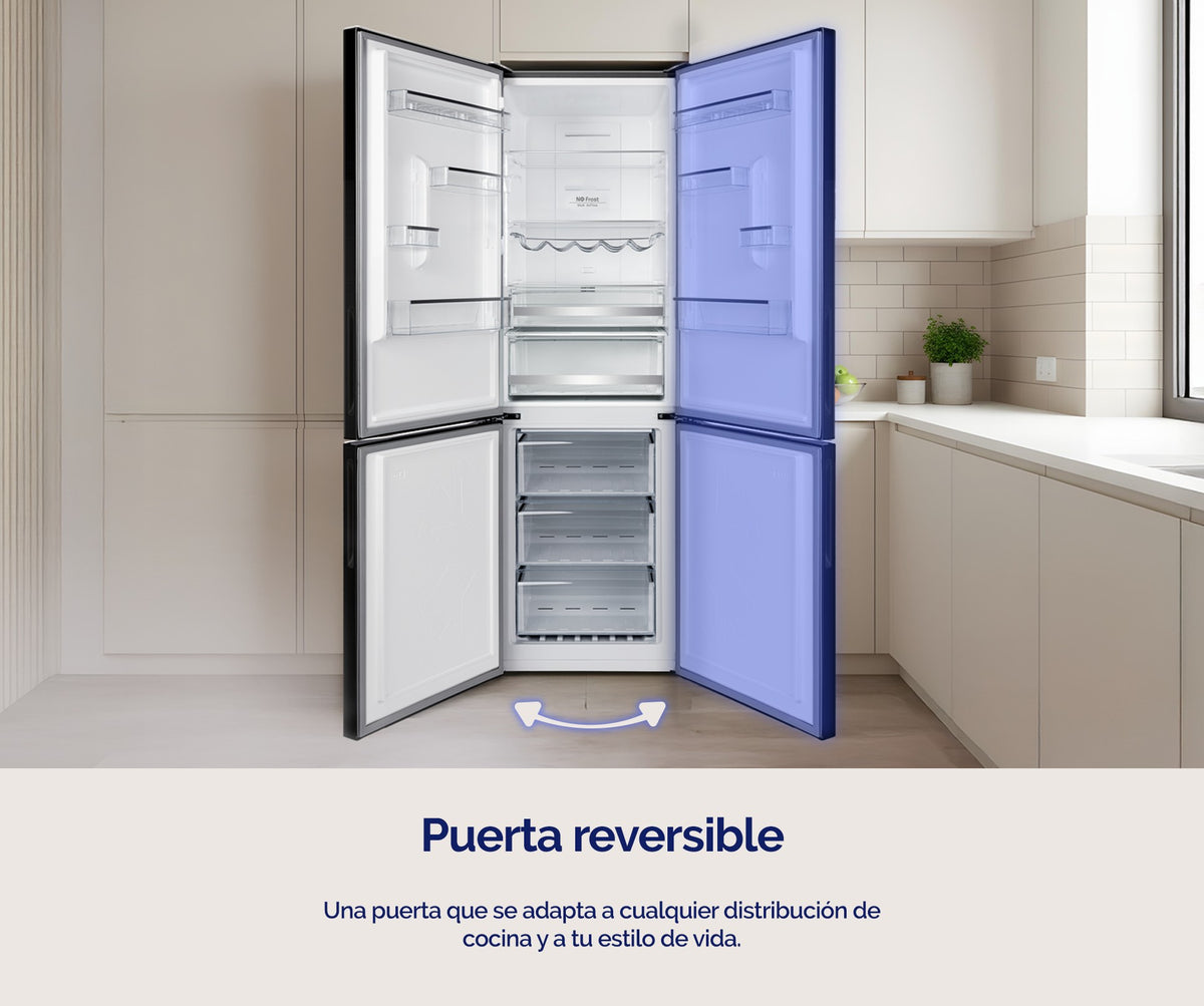 FRICOM. ARTICA COOLTECH186CNG 186X60 CRISTAL NEGRO