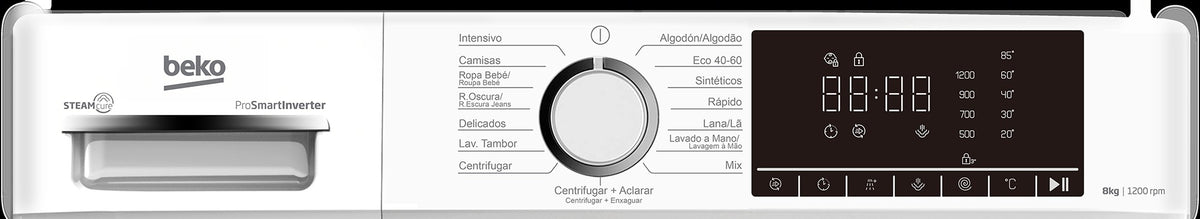 LVD. BEKO B1XW862WSPT 8K 1200R