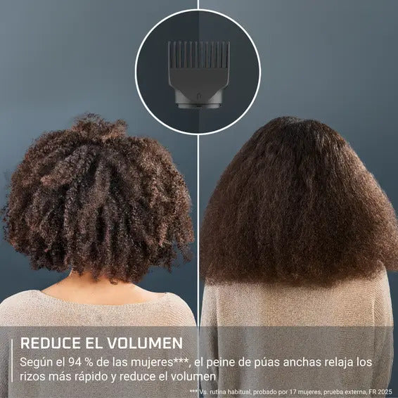 SECADOR ROWENTA CV7D30 3 EN 1 ESPECIAL CABELLO RIZ