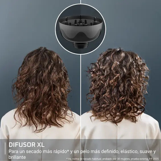 SECADOR ROWENTA CV7D30 3 EN 1 ESPECIAL CABELLO RIZ
