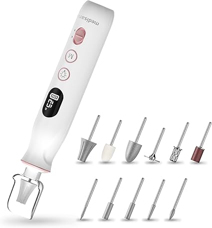 SET MANICURA MEDISANA MP940 LCD 10ACC BAT.LITIO