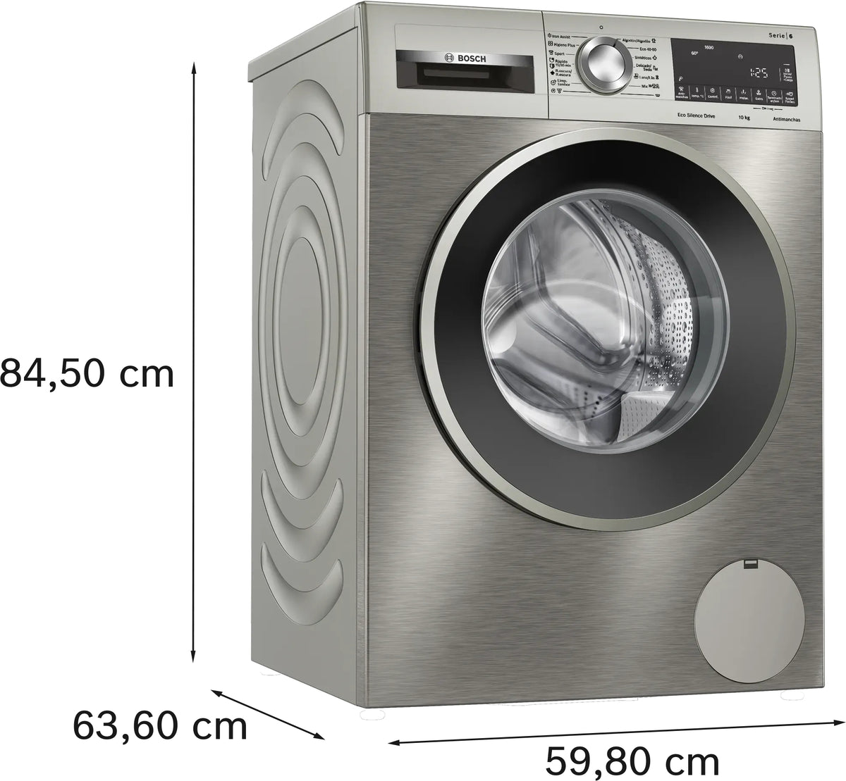 LVD. BOSCH WGG256ZAES 10K 1600R DSP INOX