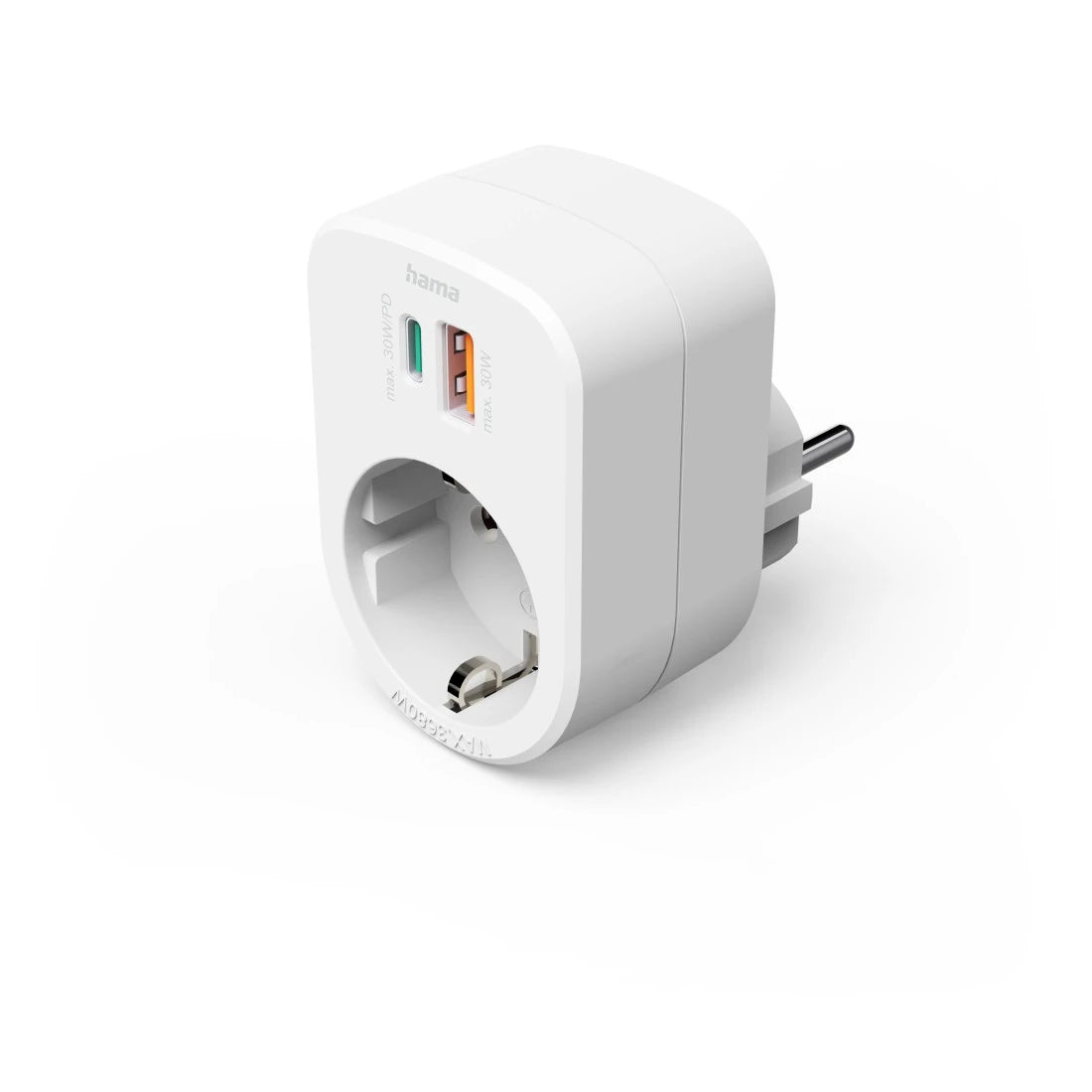 ENCHUFE HAMA 00223343 2XUSB A+1XUSB-C 20W QC+PD