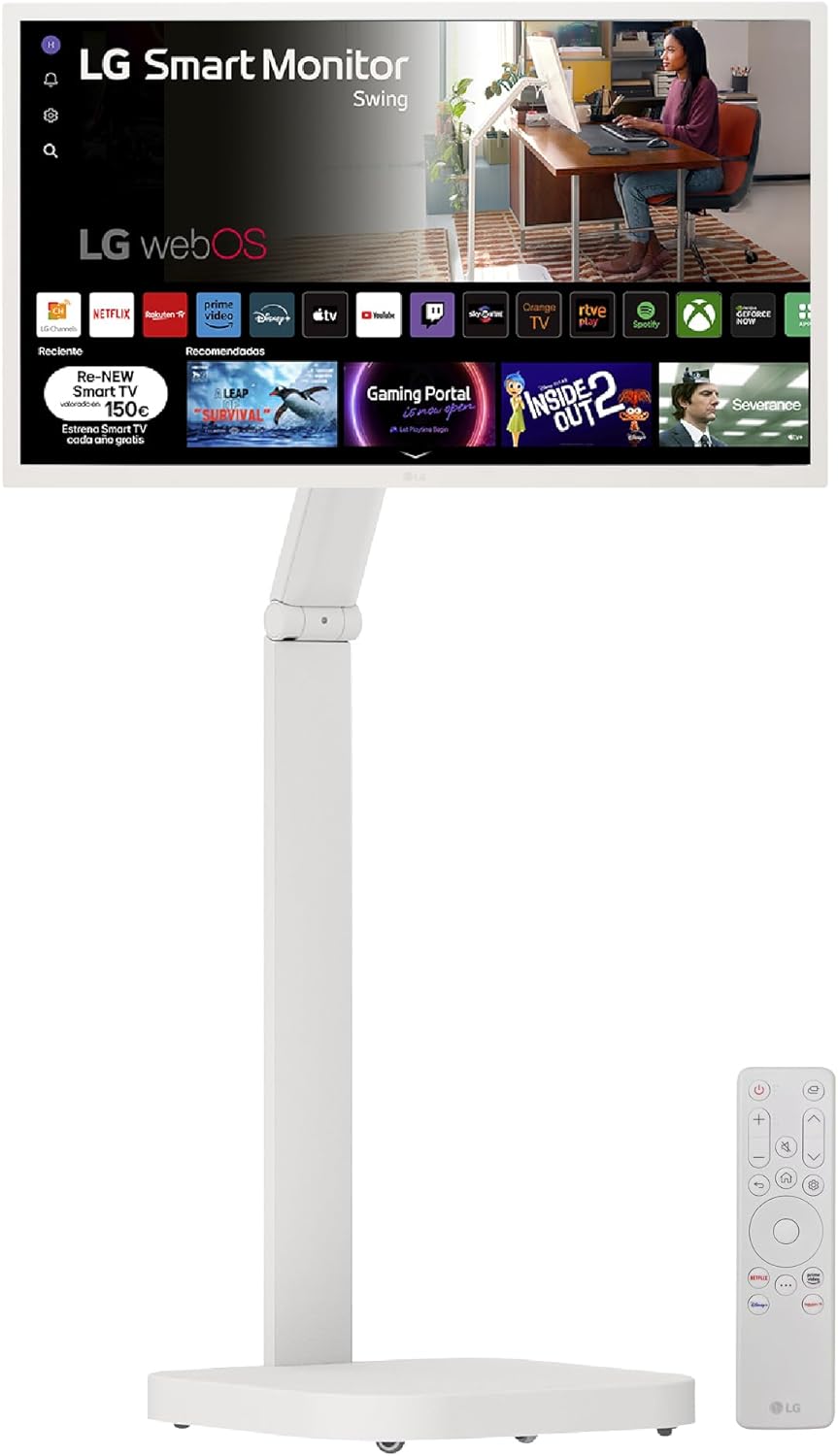 MONITOR LG 32" 32SR50WF W SWING FHD MANDO+SOPORTE