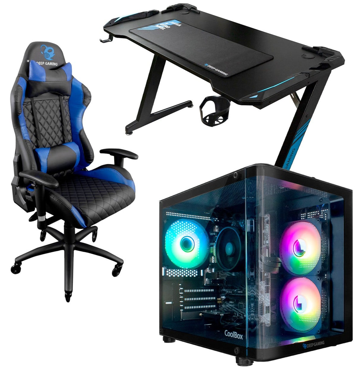 PACK GAMING VISIONPLAY + SILLA/ MESA / ALFOMBRILLA