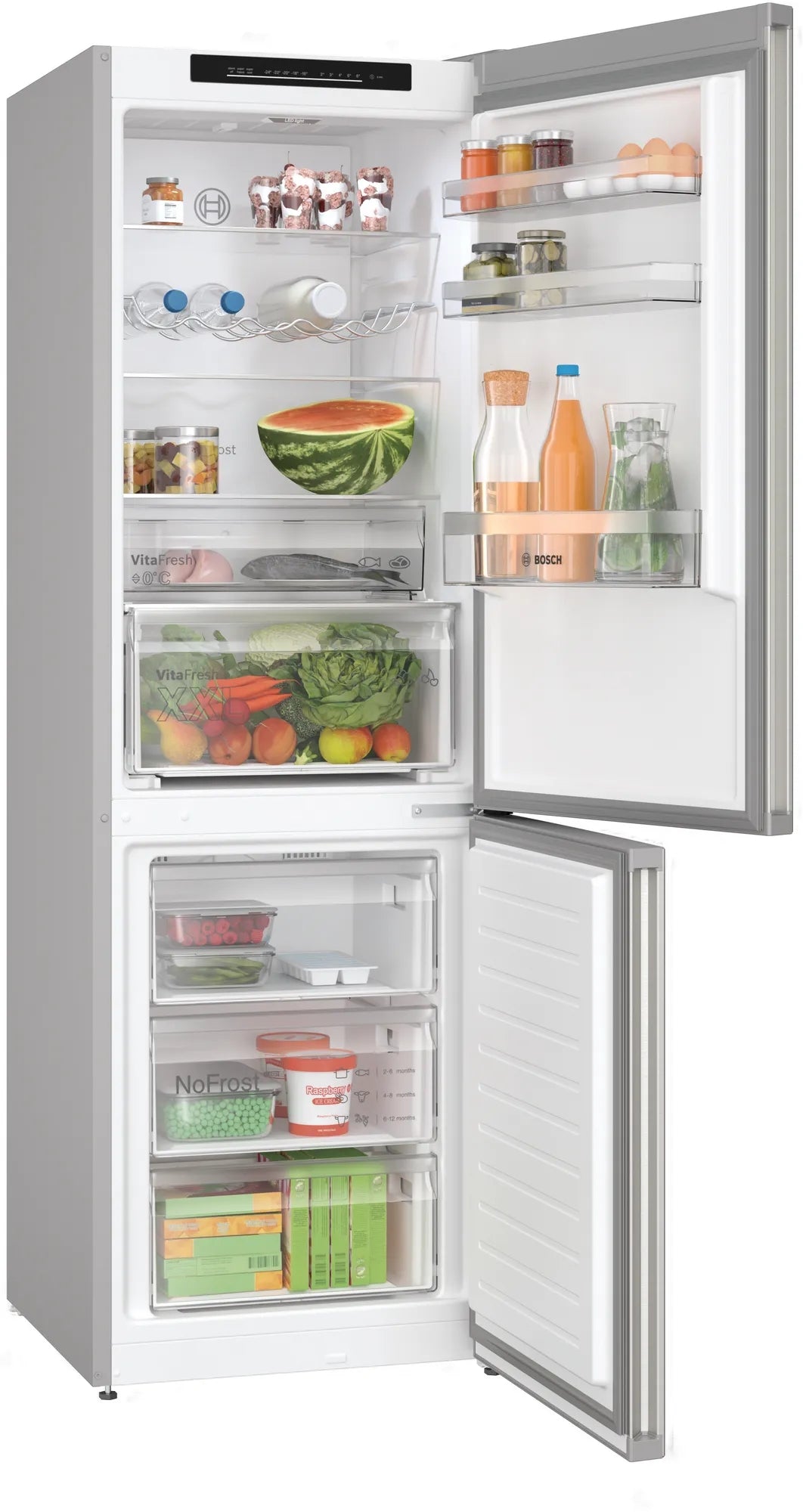 FRICOM. BOSCH KGN362ICF 186x60 NF INOX
