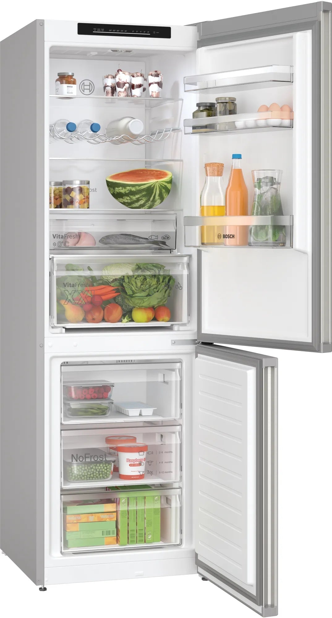 FRICOM. BOSCH KGN362ICF 186x60 NF INOX
