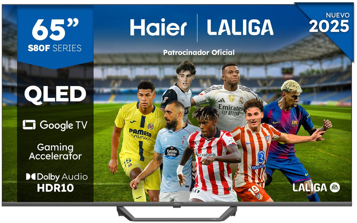 TV HAIER 65" H65S80FUX UHD QLED GOOGLETV PEANA