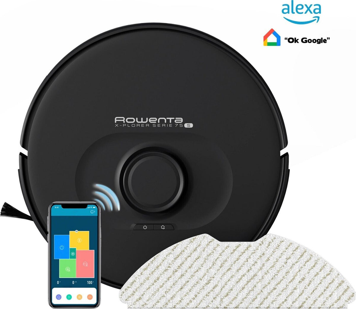 ASPI. ROBOT ROWENTA RR85E1 75S+ NEO 120MIN BLDC