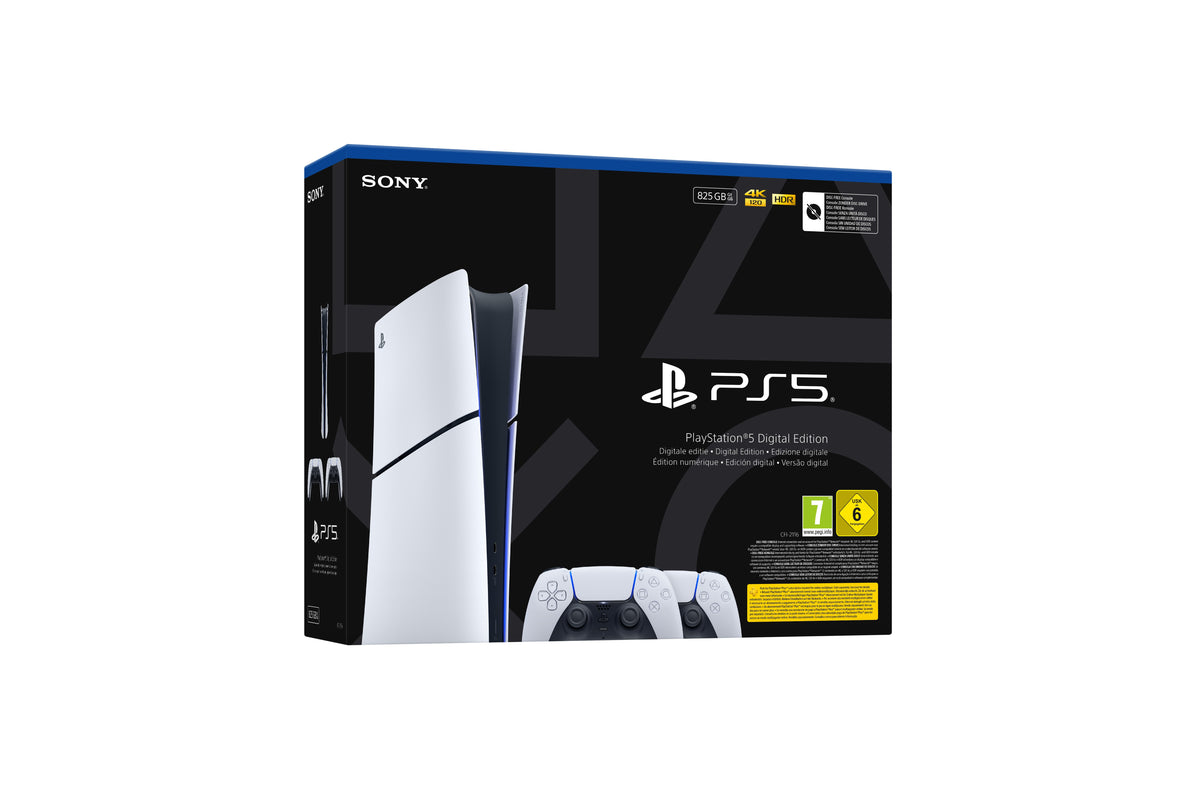 CONSOLA SONY PS5 DIGITAL + DUALSENSE V3