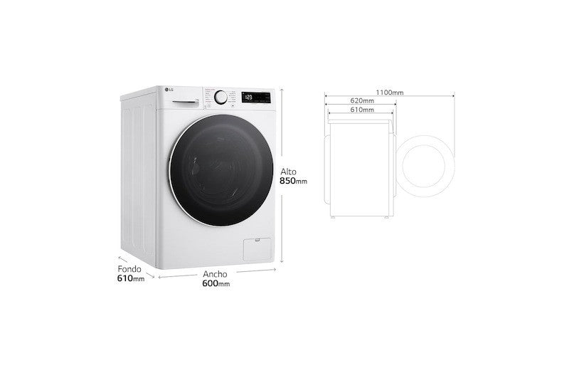 LVD. LG F4WR6013A0W 13K 1400R TBWASH BCA