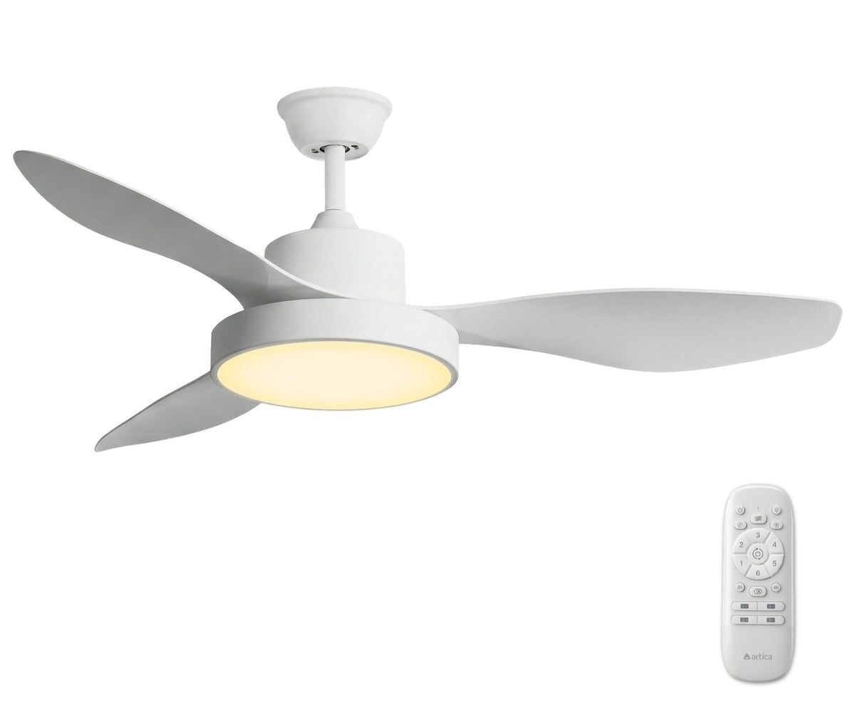 VENTILADOR TECHO ARTICA AVTECH36B BCO 36W 119 CM