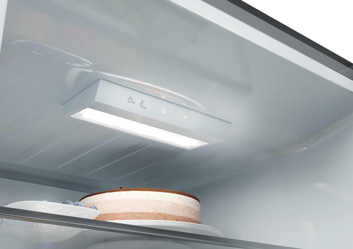 Haier HDPR1620ANPK – vista frontal y acabado inox