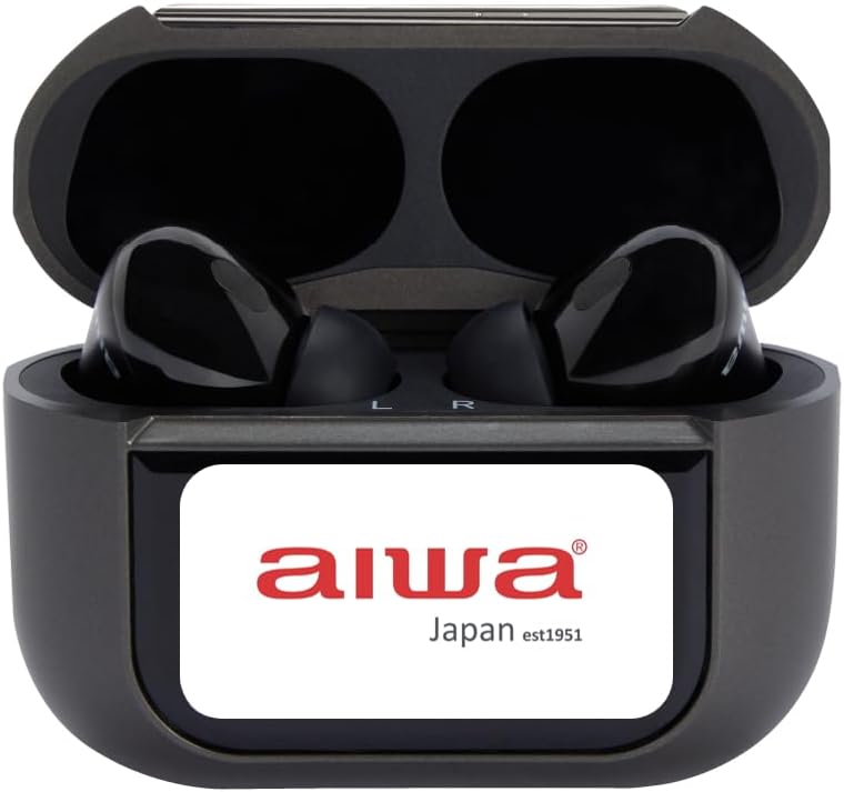 AURICULARES AIWA EBTW350TN BT TWS NEGRO