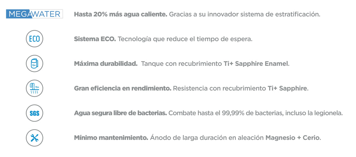 TERMO MIDEA D8015FG LUME CYLINDER 80L CLASE C