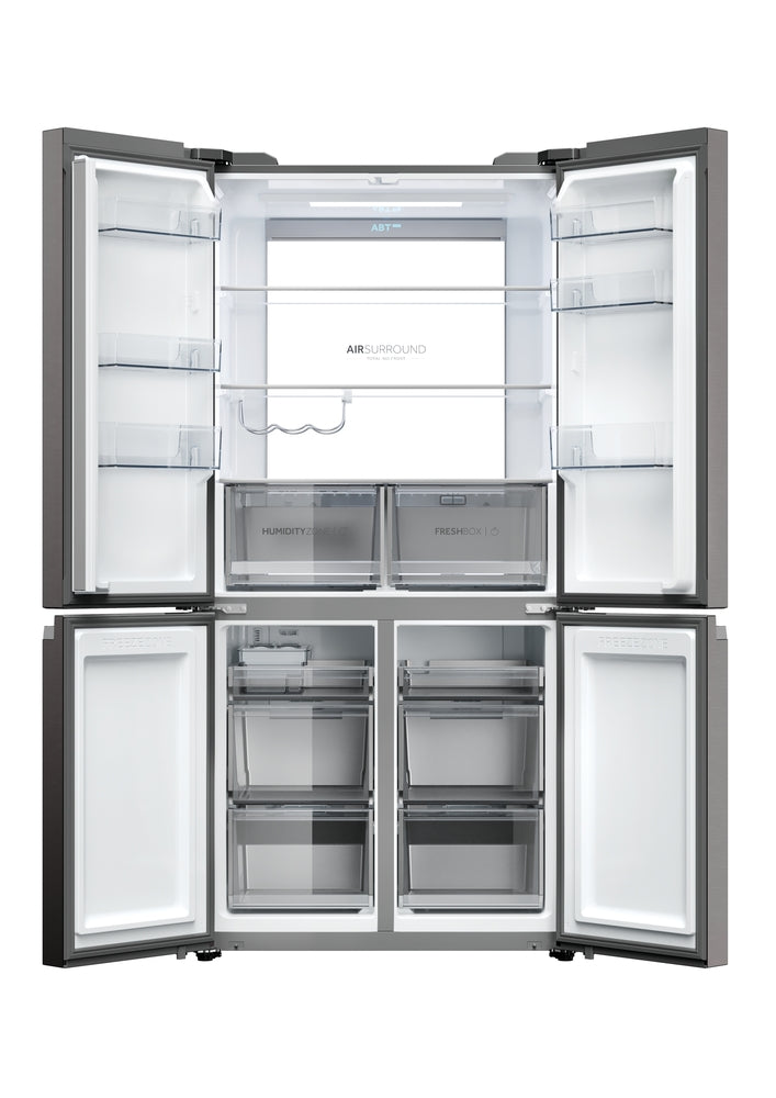 FRI. HAIER HCR79F19CNMD 191x91 4P NF DARK INOX DSP