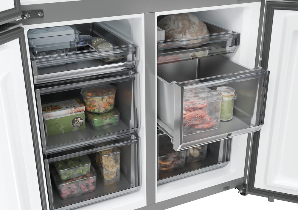FRI. HAIER HCR79F19CNMD 191x91 4P NF DARK INOX DSP