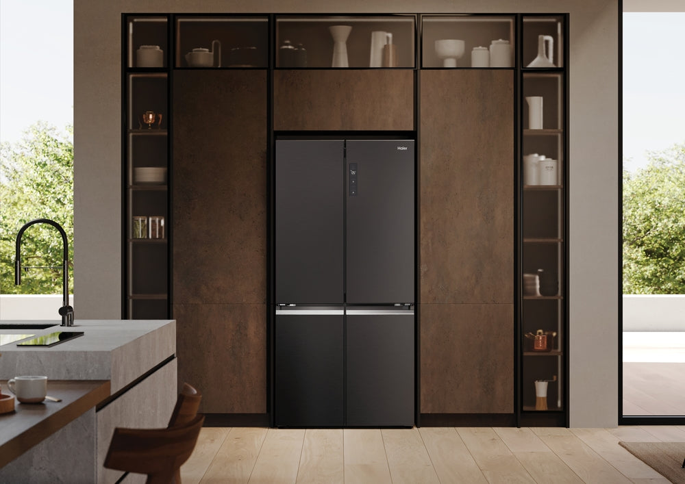 FRI. HAIER HCR79F19CNMD 191x91 4P NF DARK INOX DSP