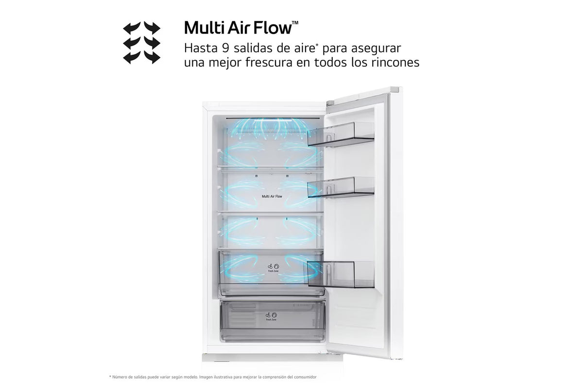 Frigorífico combi LG GBBSJ10ESW, fotografía complementaria de la galería 8