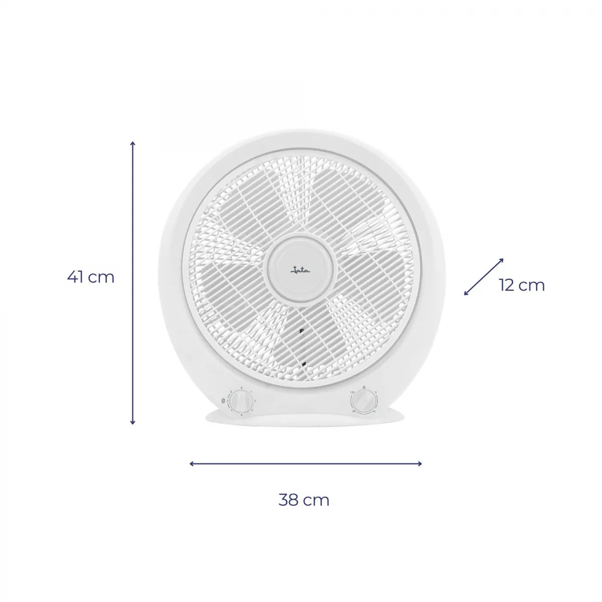 VENTILADOR BOX JATA JVVS3115 40W 3V 40CM BLANCO