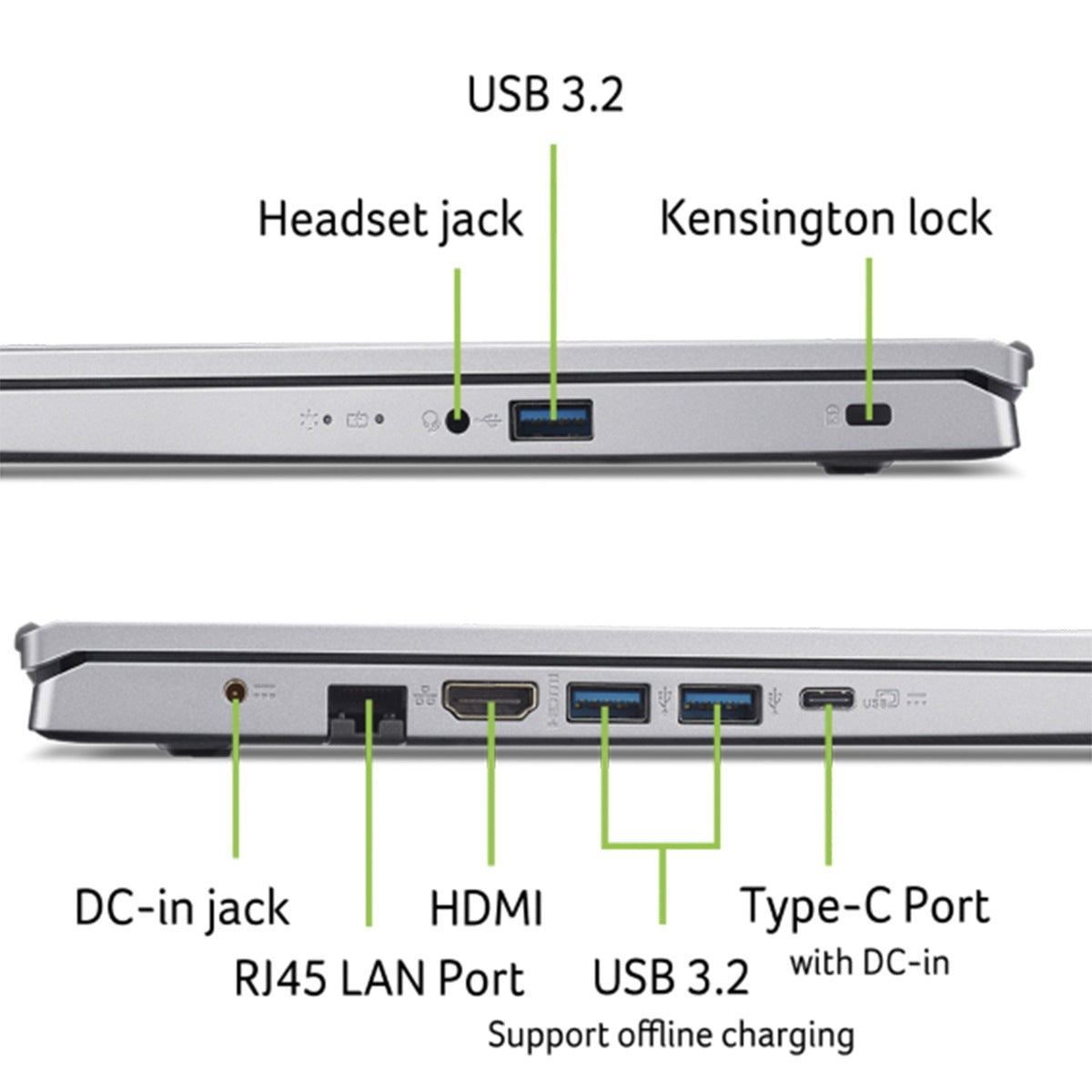 PORTATIL ACER R6J3 R5 8/512GB 15,6" W11H C/CARG