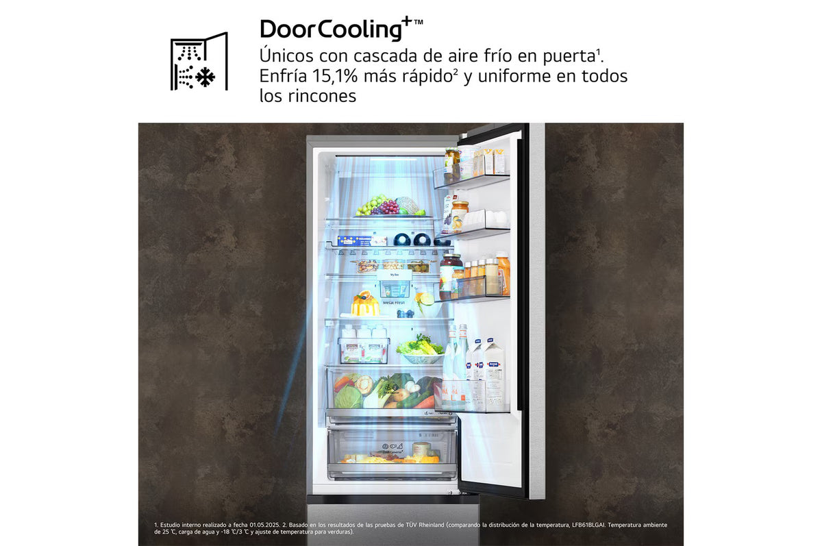 Frigorífico combi LG GBBS727BMB – vista adicional del producto