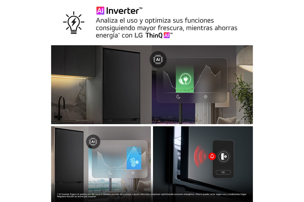 Frigorífico combi LG GBBS524DPY, imagen complementaria 5