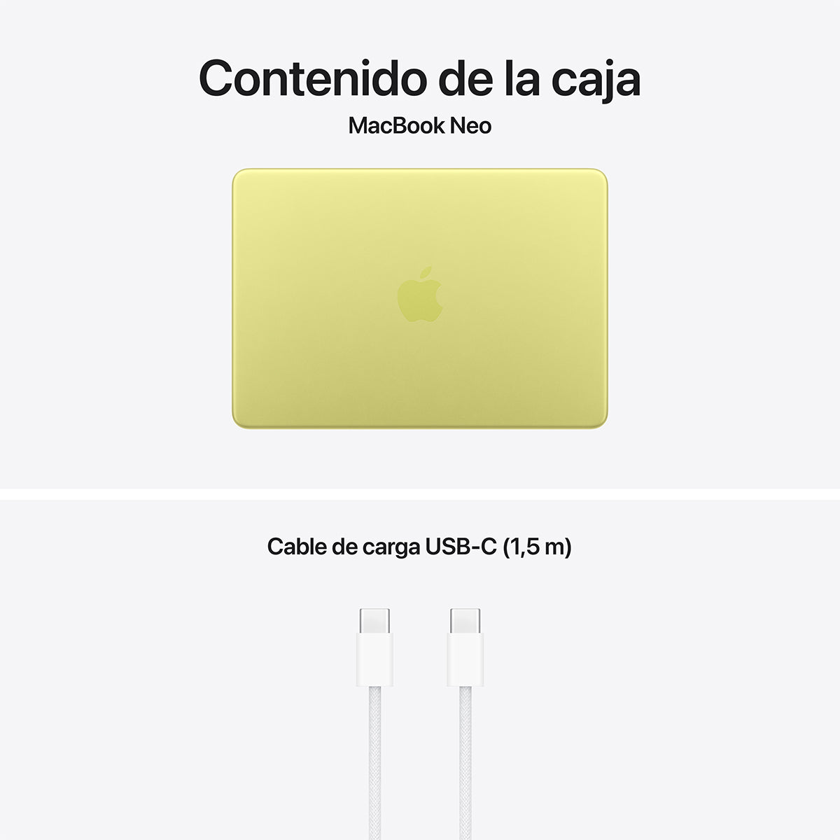 PORTATIL APPLE MACBOOK NEO A18 8/512GB 13" CITRUS