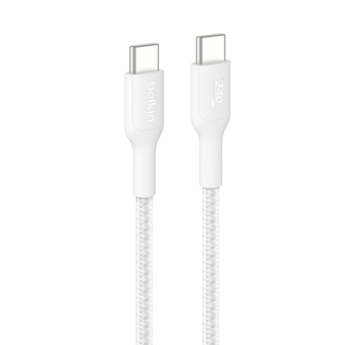CABLE BELKIN USB C a USB C 1M CARGA RAPIDA BLANCO