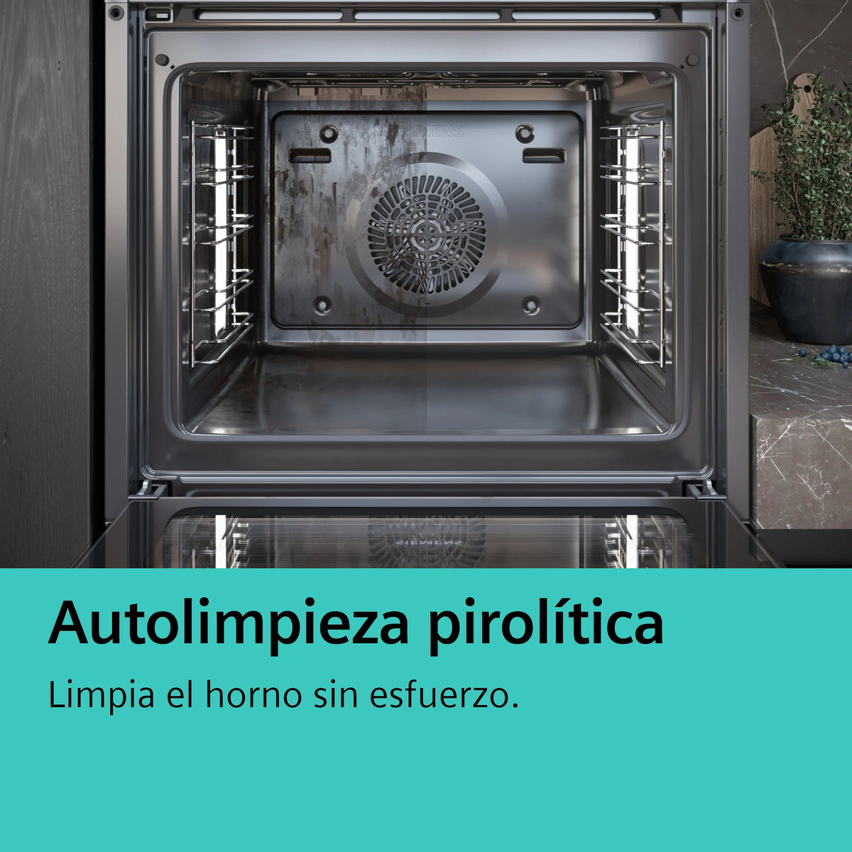 HORNO SIEMENS HQ574AER3 71L MULTI GT DSP NEGRO