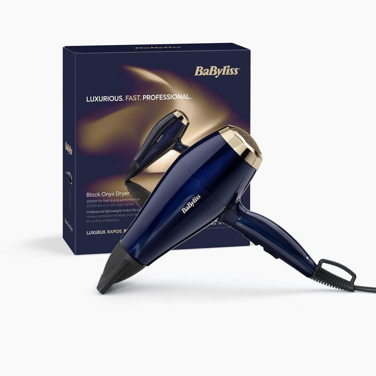 SECADOR BABYLISS 5911E ONYX 2000W HTDC 95KM/H