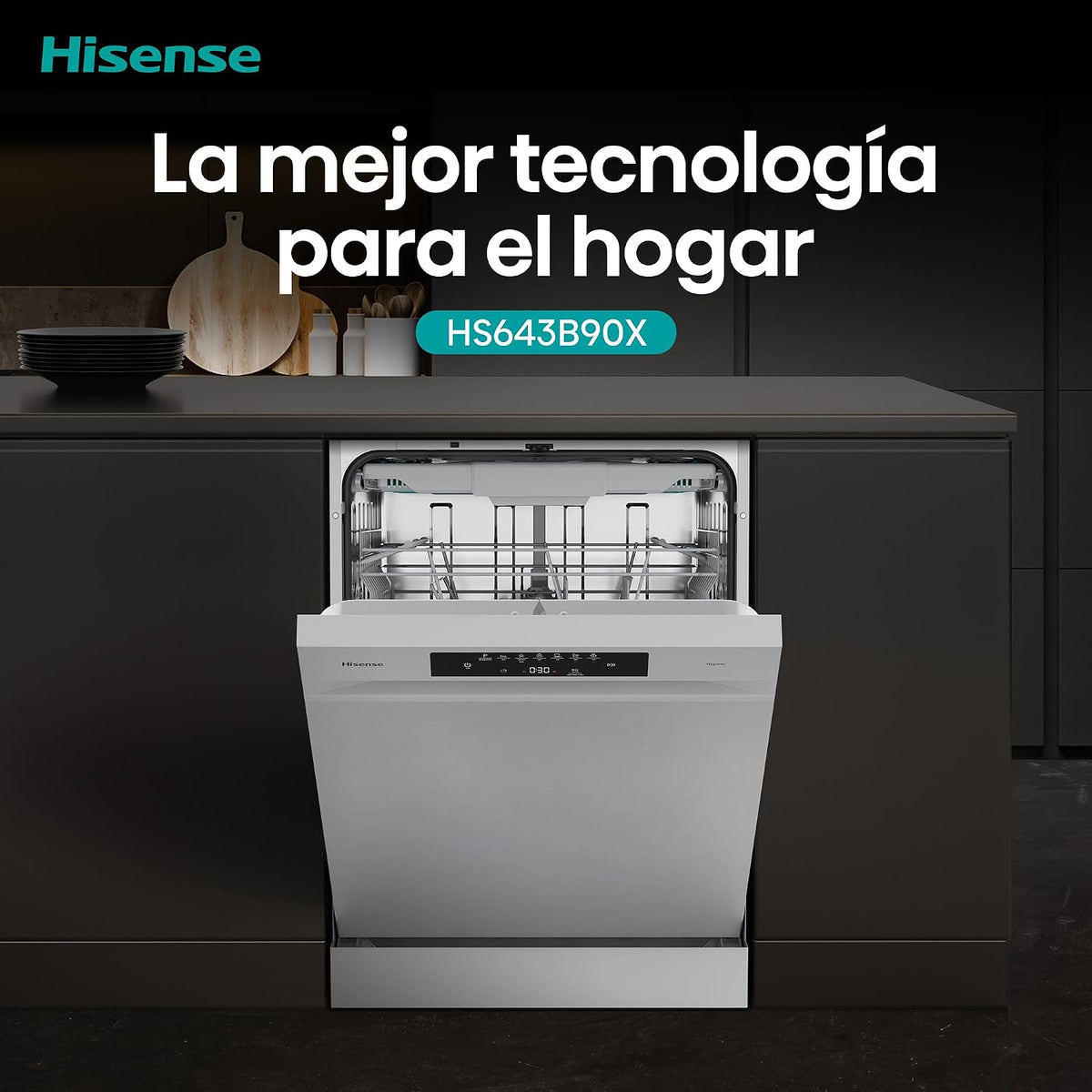 LVJ. HISENSE HS643B90X 6P 3ªB 44DB INOX