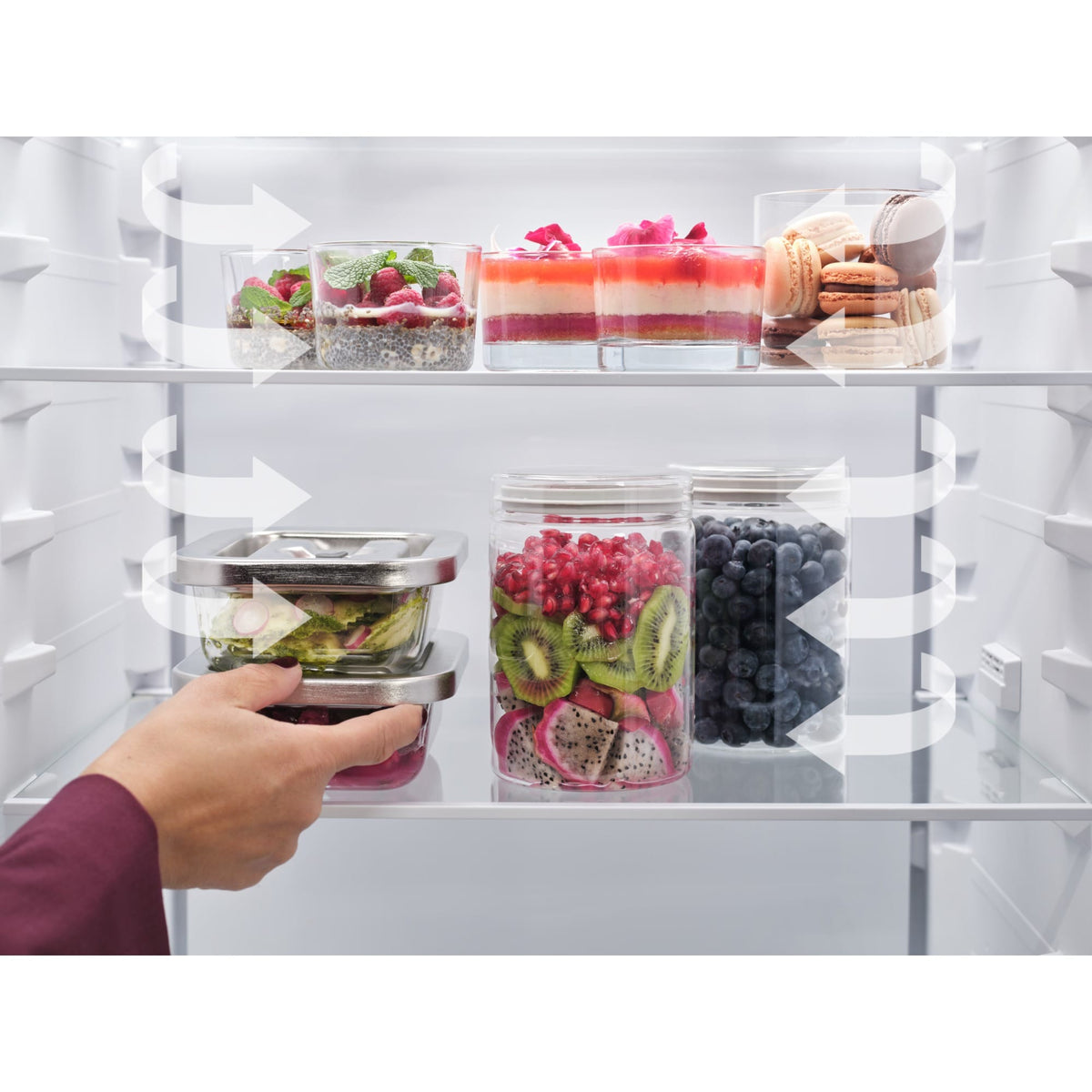 Vista adicional del frigorífico combi integrable AEG TC3NS181ES, imagen 3 de la galería