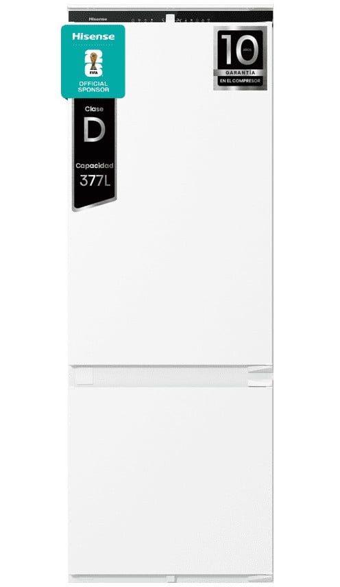 Fotografía principal del frigorífico combi integrable Hisense RB3B370SAWD1