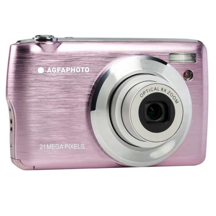 CAMARA AGFA CAMARA DC8200 PINK 21MP SD+FUNDA