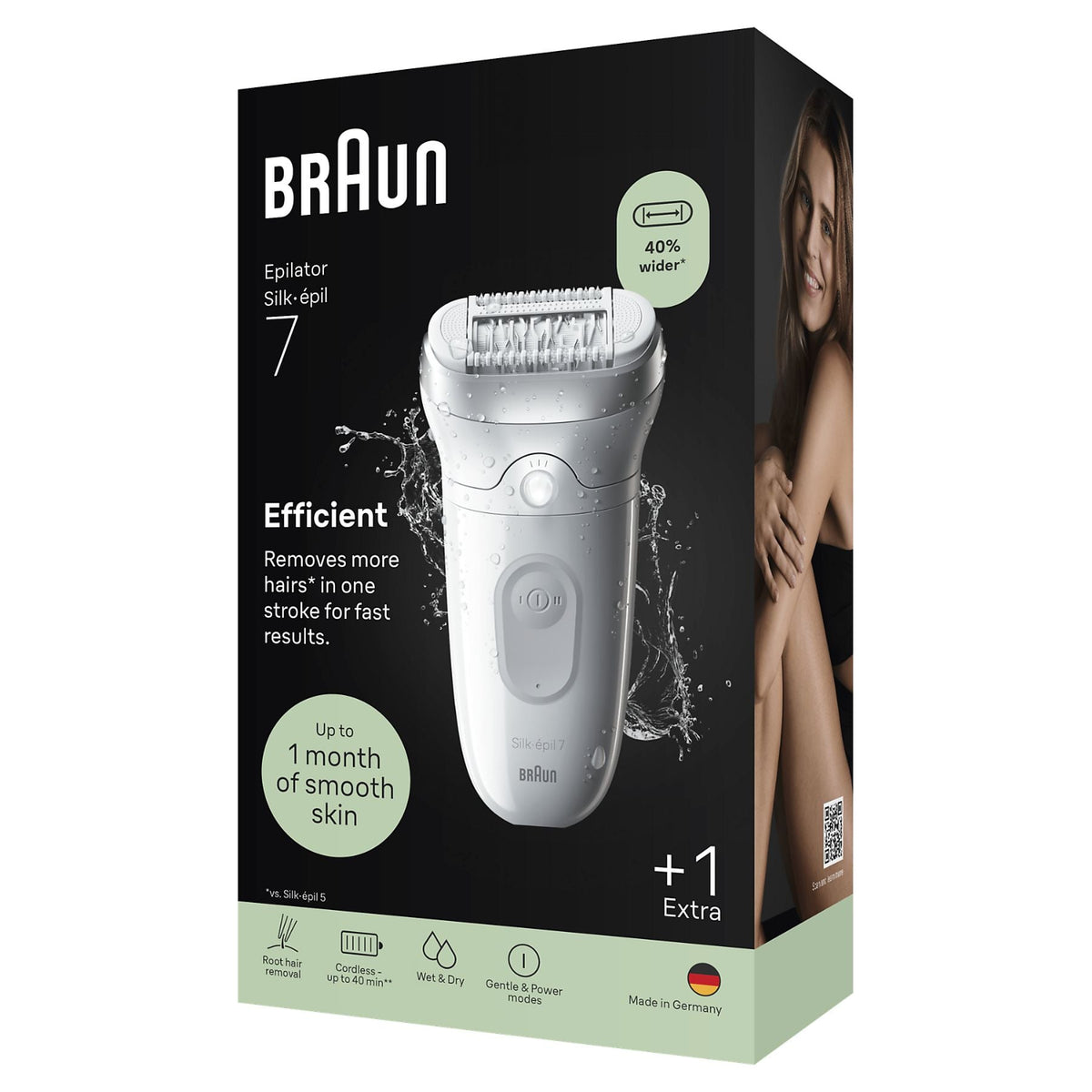 DEPIL. BRAUN SE7-011 SILKEPIL7 W&D 40MIN