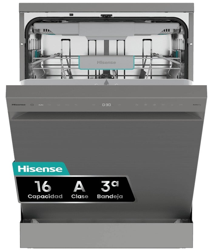 LVJ. HISENSE HS663A90XUK 7P 3ªB 44DB DSP INOX