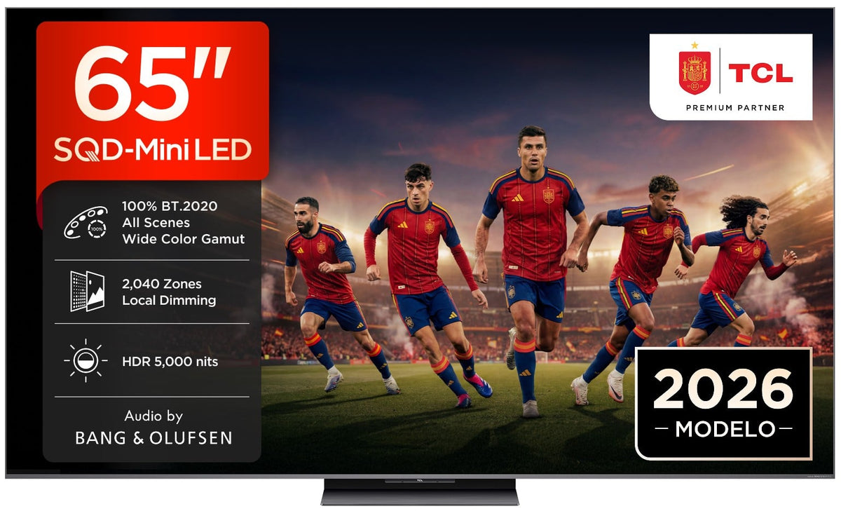 TV TCL 65" 65C8L UHD SQDMINILED GOOGLETV 144HZ B&O